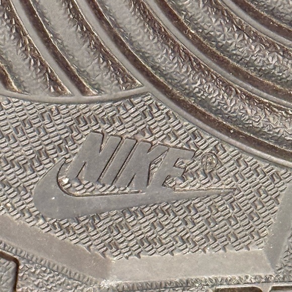 Nike Air Jordan 1 Shoes Black Flash Lime Flight Strap Sz US 10.5 - Picture 7 of 8